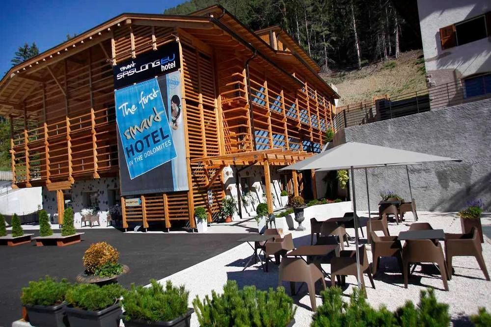 Smart Hotel Saslong Santa Cristina Val Gardena Екстер'єр фото